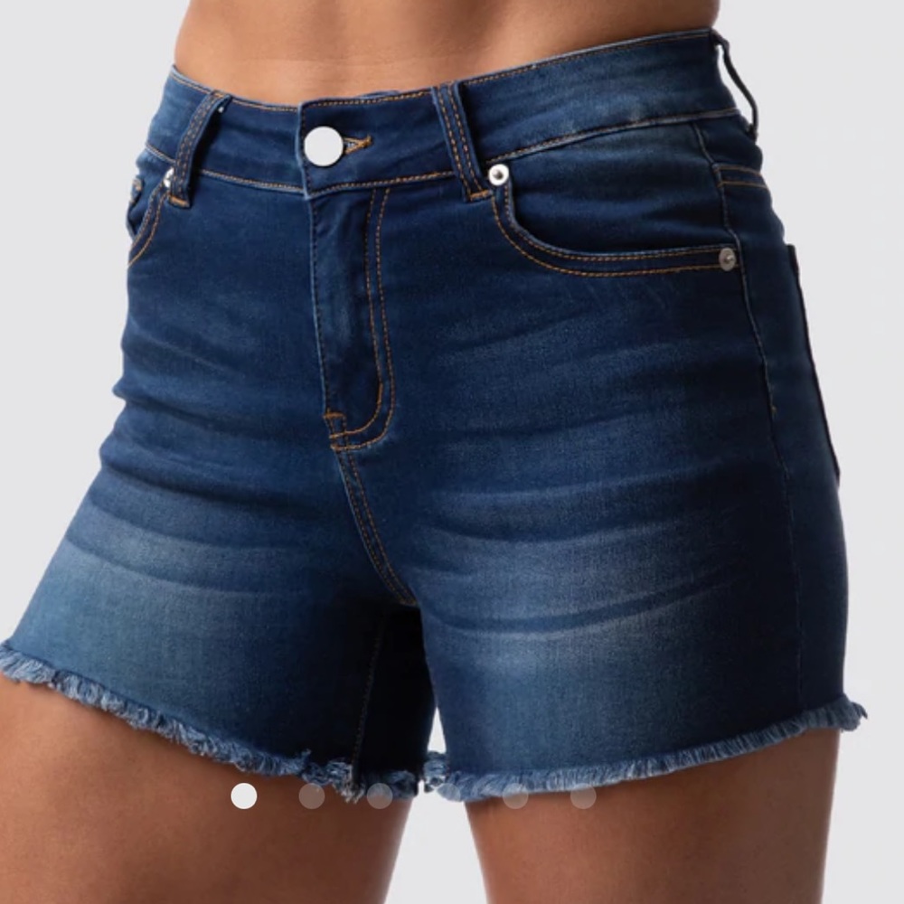 Born Primitive flex stretchy jean shorts